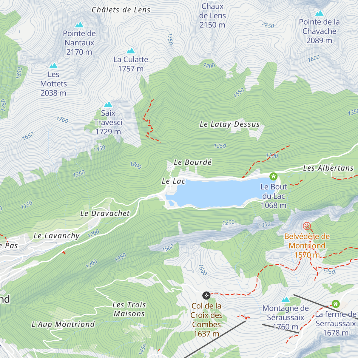 Auberge du Verdoyant map