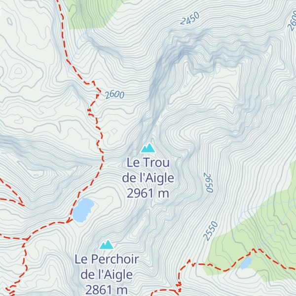 Map of Le Trou de l'Aigle