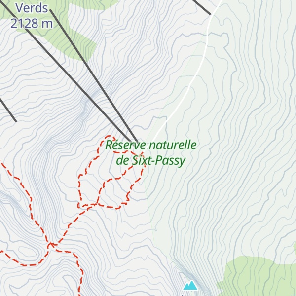 Map of Les Grandes Platières