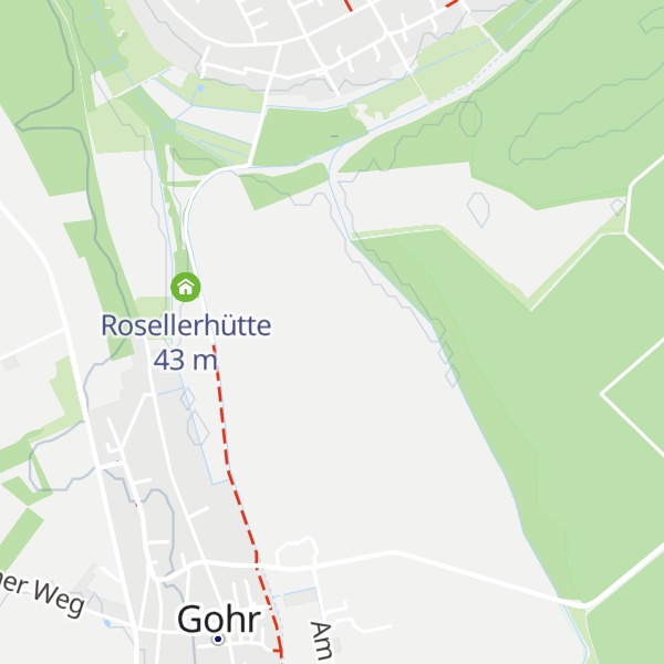 Map of Roseller Hütte
