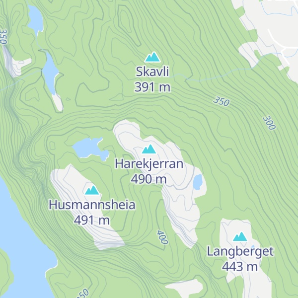 Map of Harekjerran