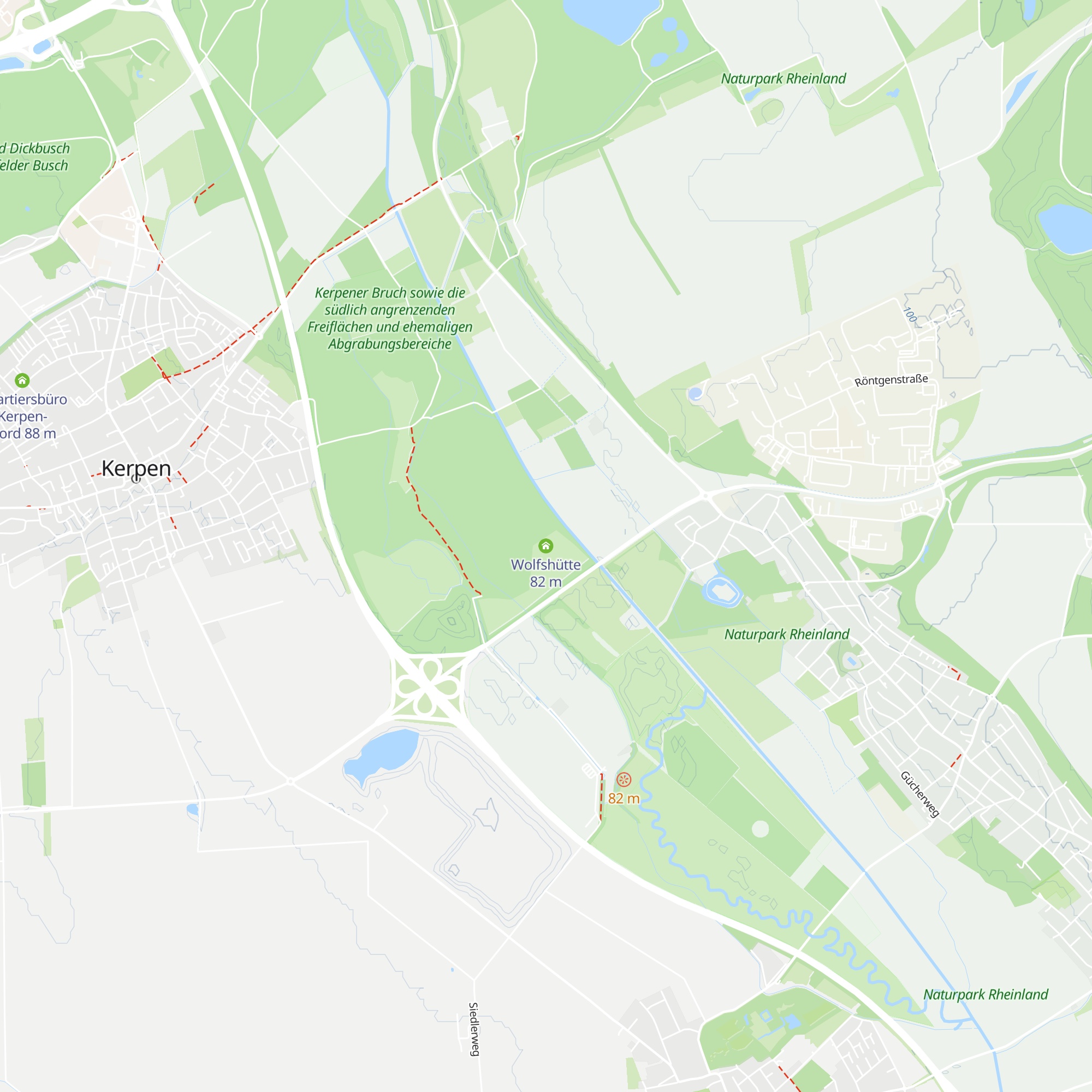 Wolfshütte map
