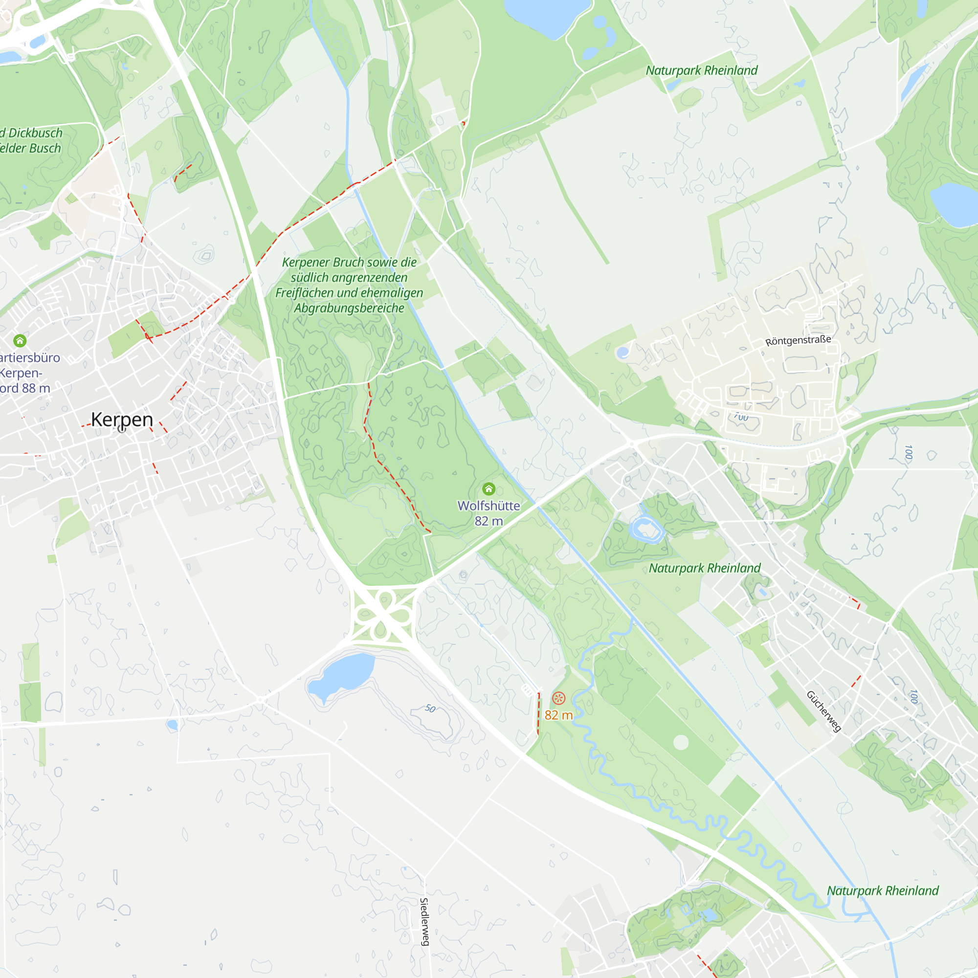 Wolfshütte map