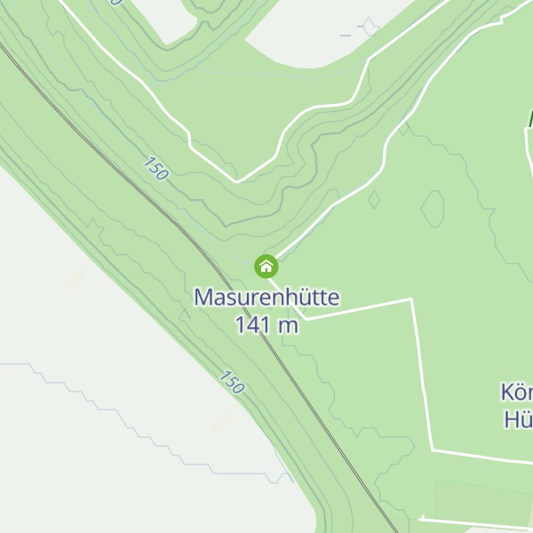 Map of Masurenhütte