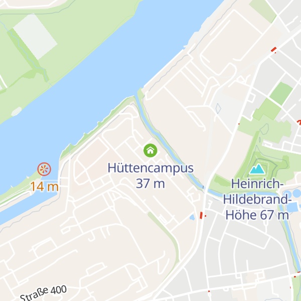 Map of Hüttencampus