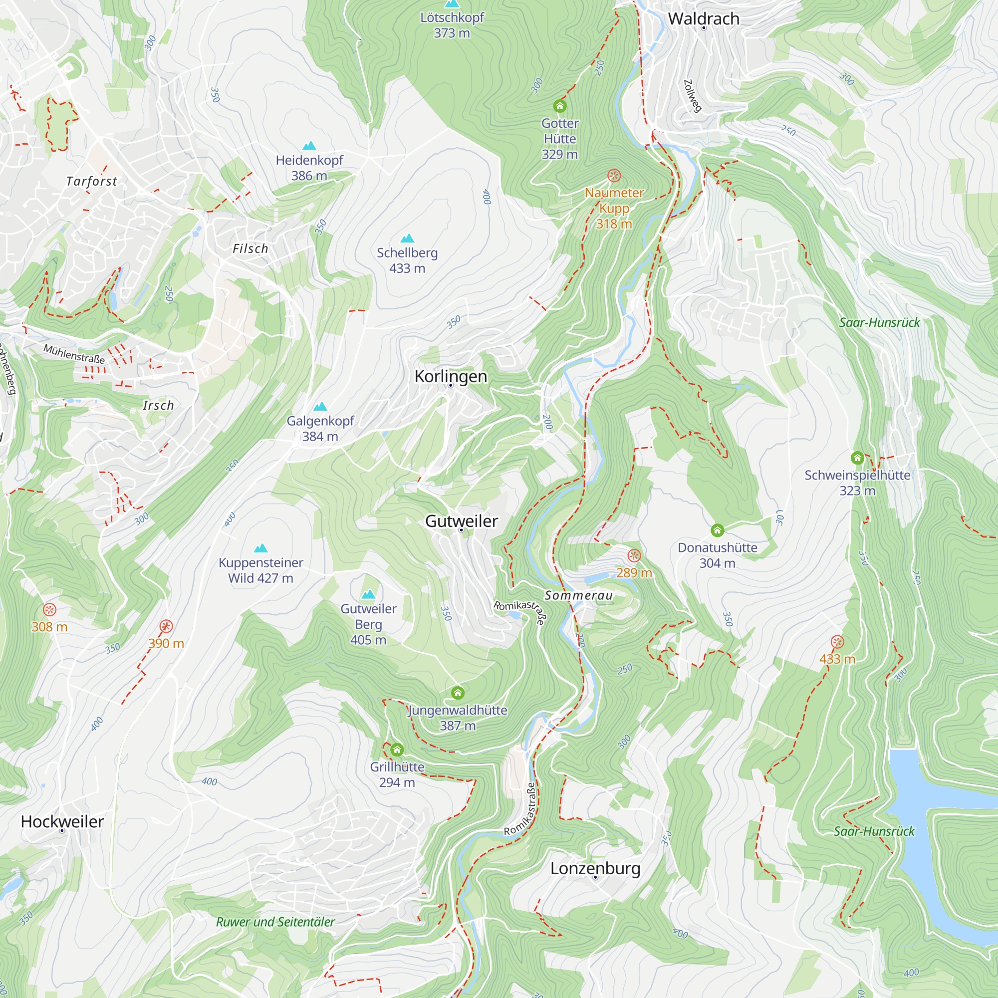 Grillhütte map