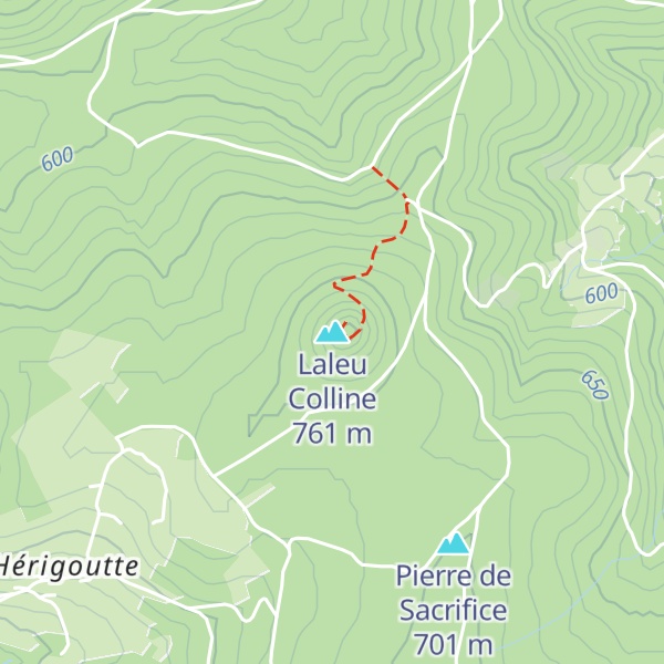 Map of Laleu Colline
