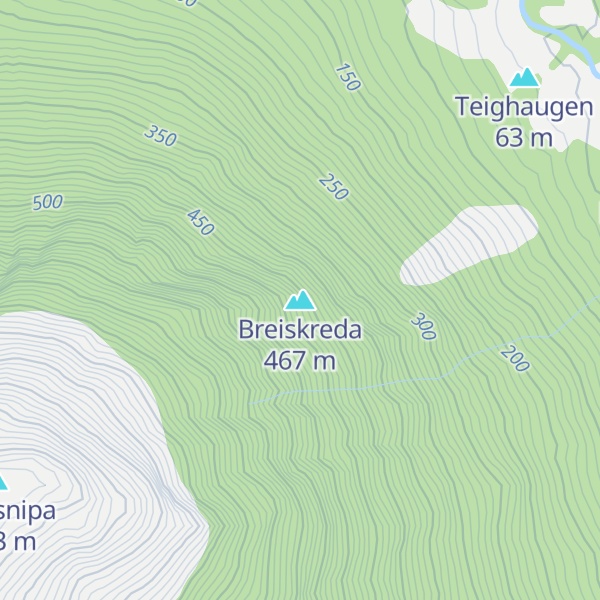 Map of Breiskreda