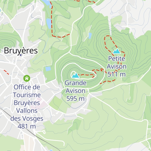 Map of Grande Avison