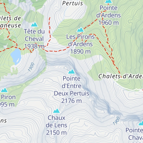Map of Pointe d'Entre Deux Pertuis