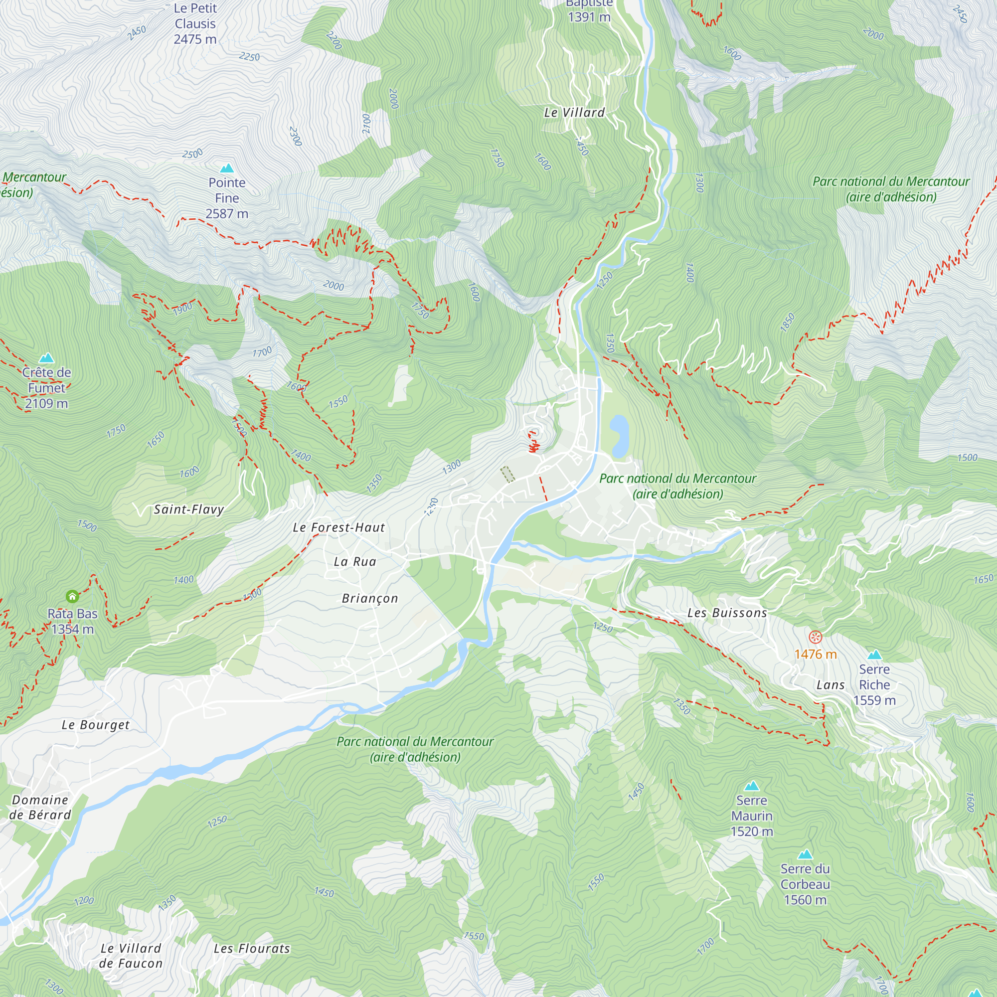 Maison de Pays de l'Ubaye map