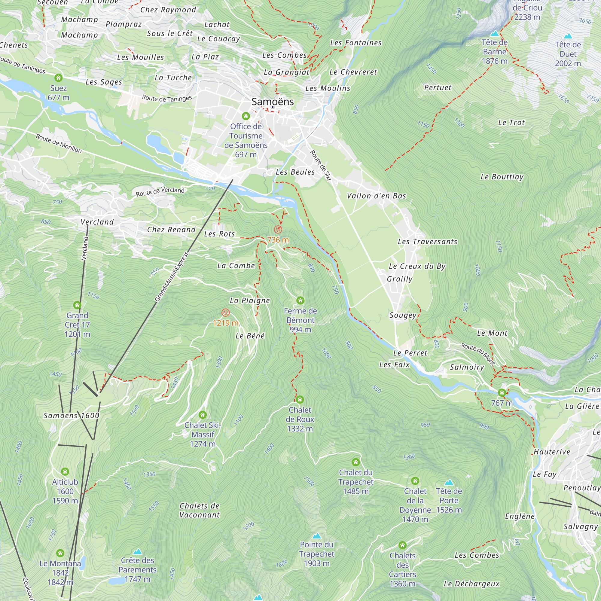 Ferme de Bémont map