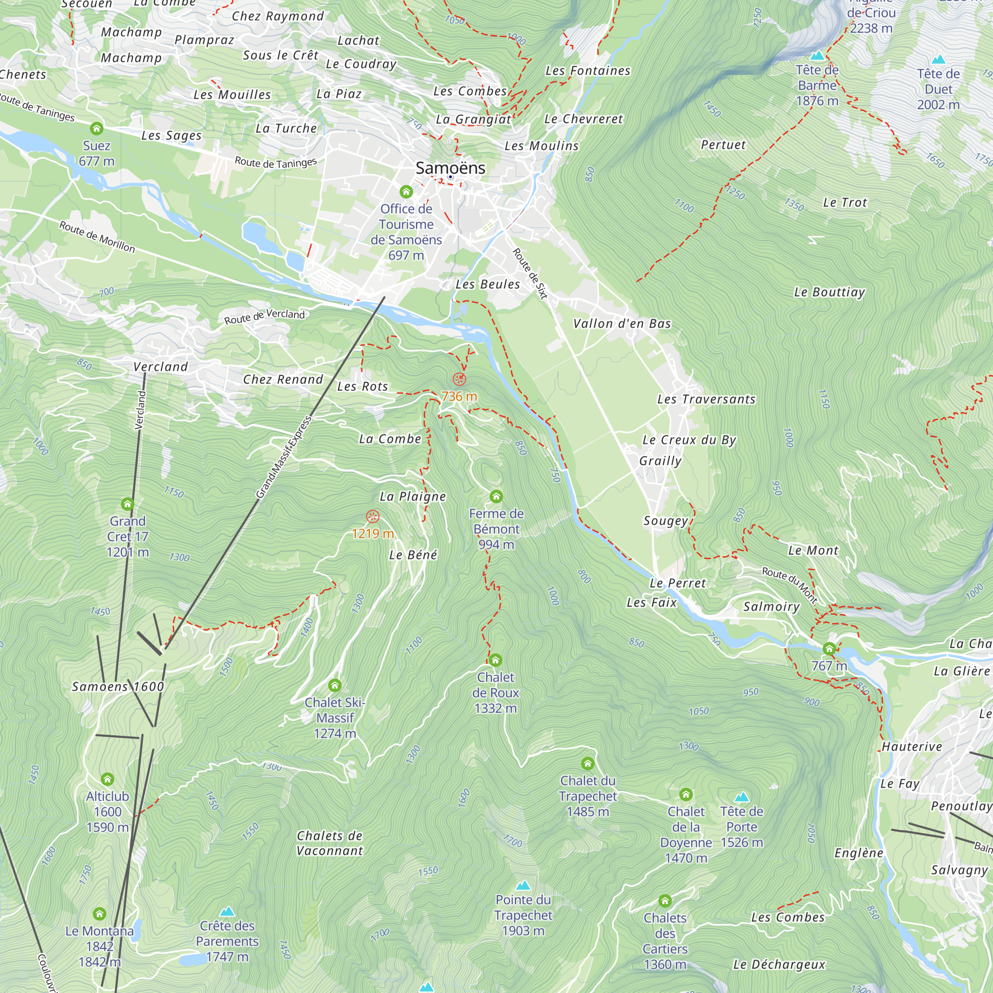 Ferme de Bémont map