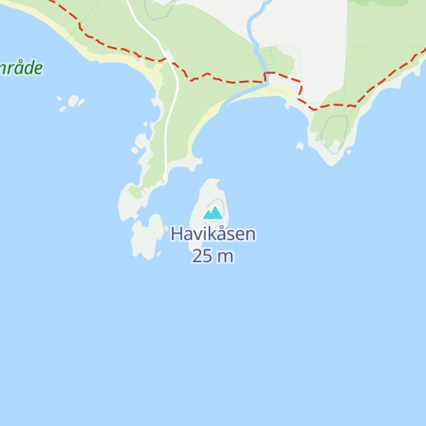 Map of Havikåsen
