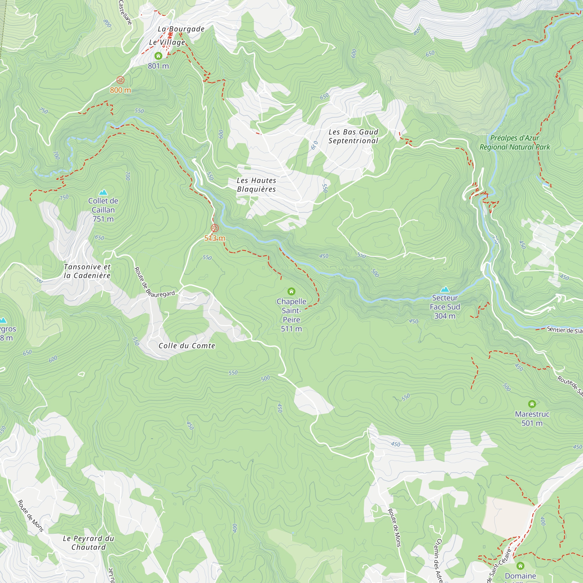 Chapelle Saint-Peire map