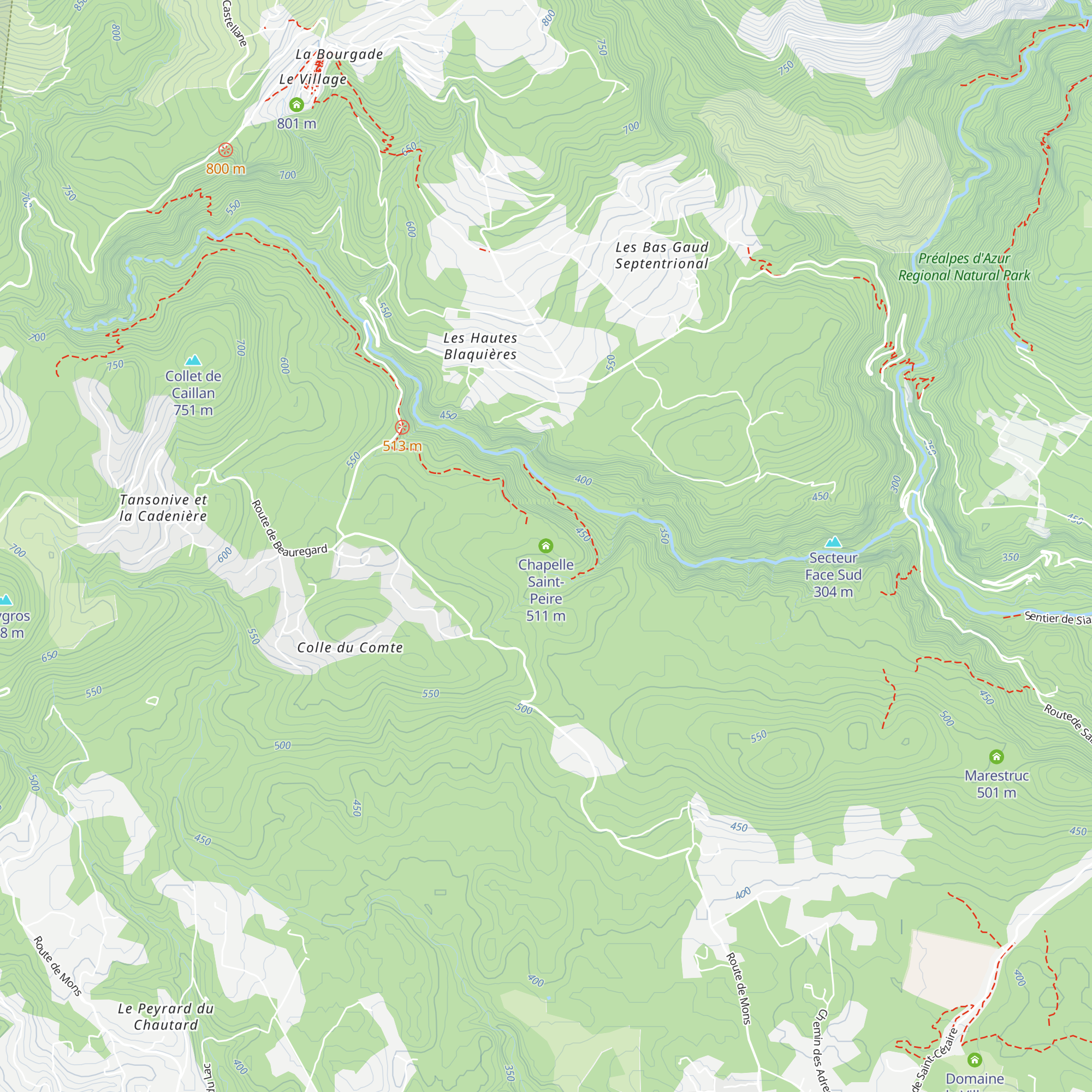 Chapelle Saint-Peire map