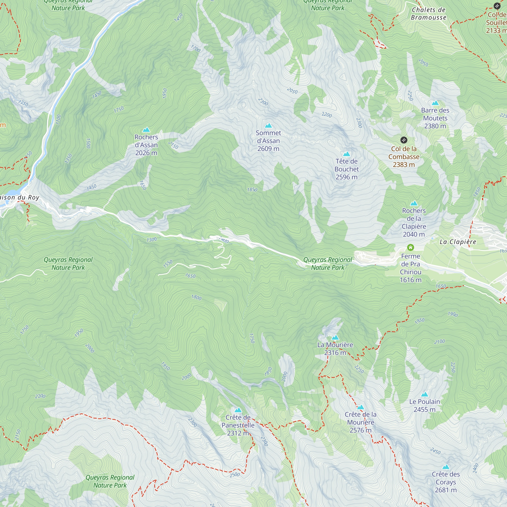 Le Petit Chalet map