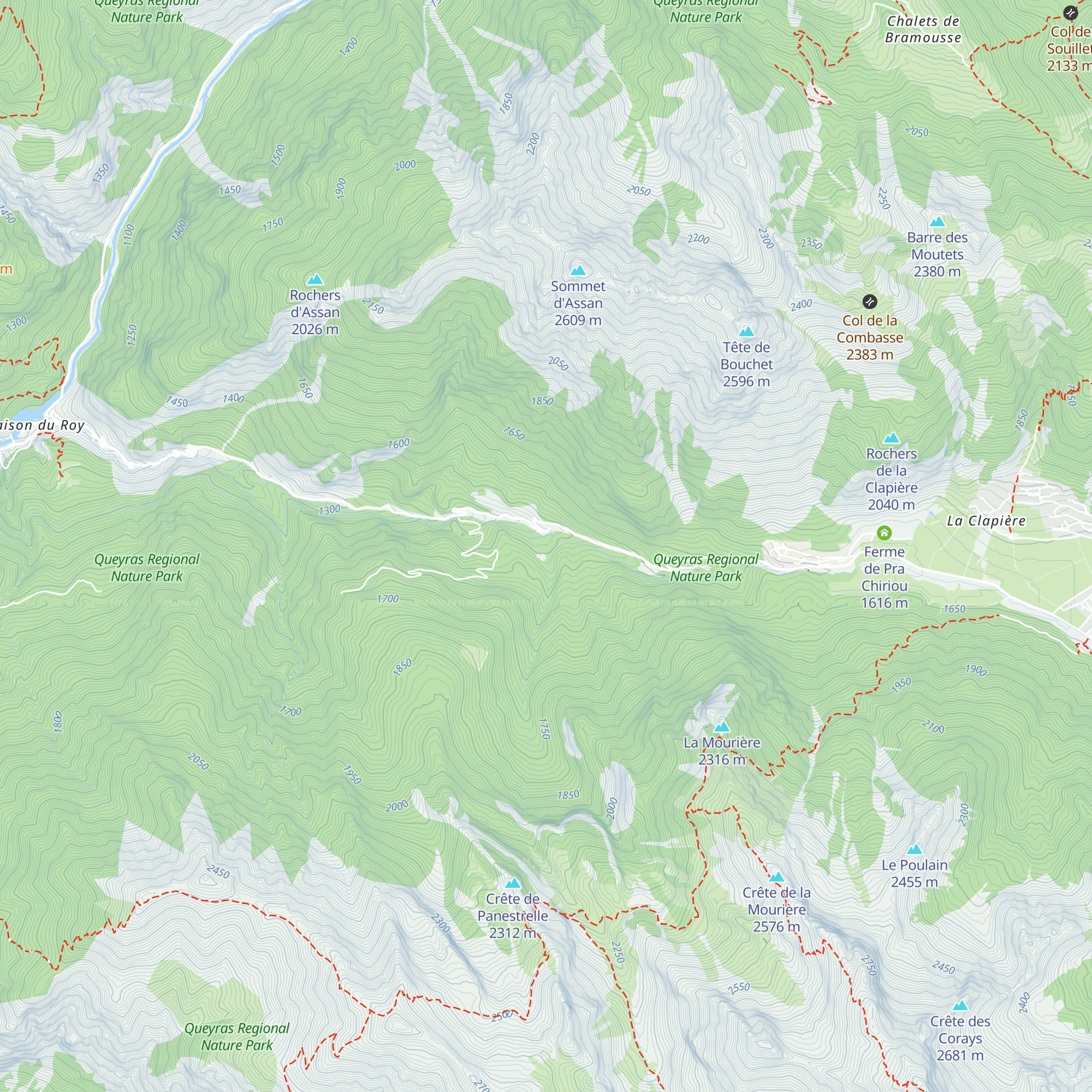 Le Petit Chalet map