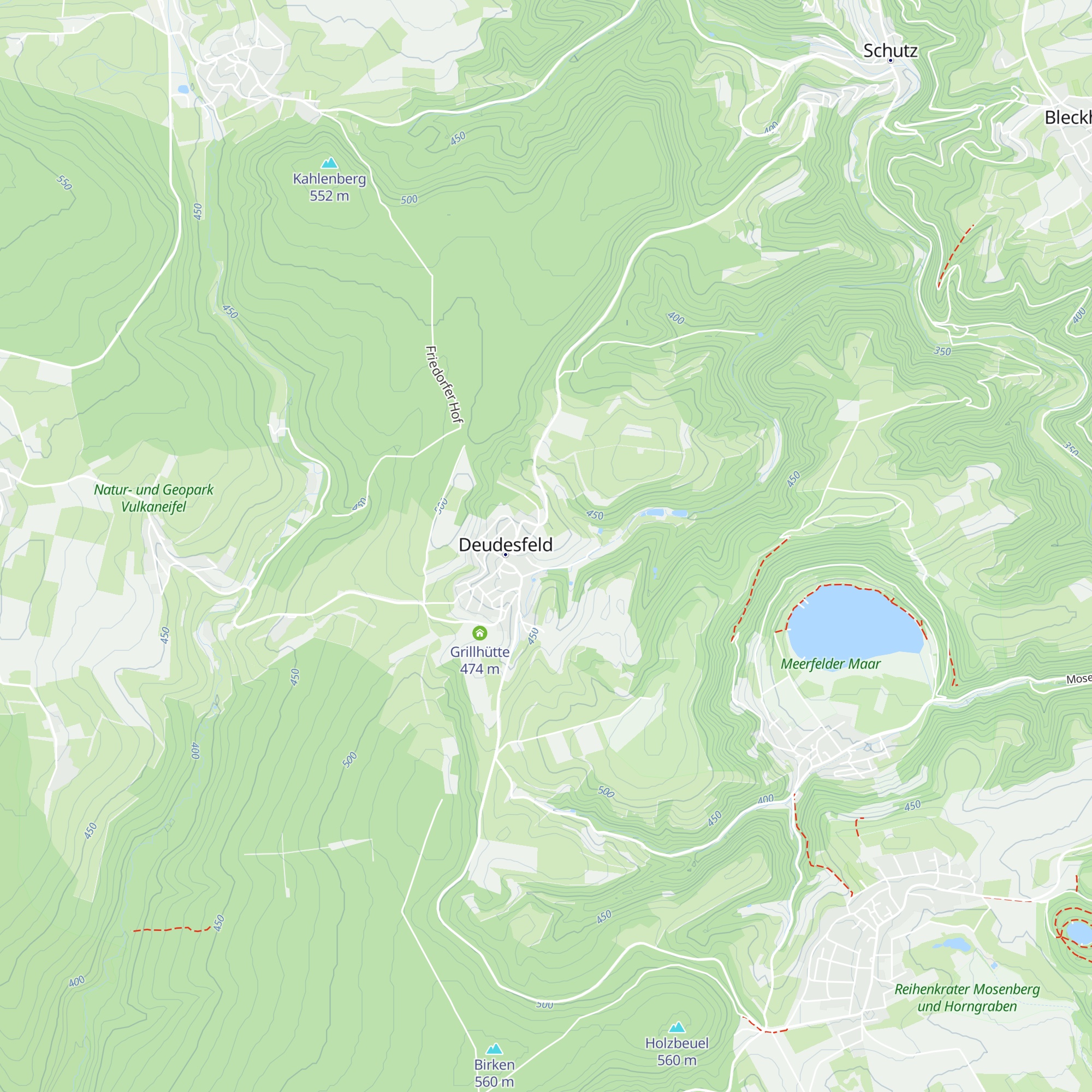 Thulen-Alm map