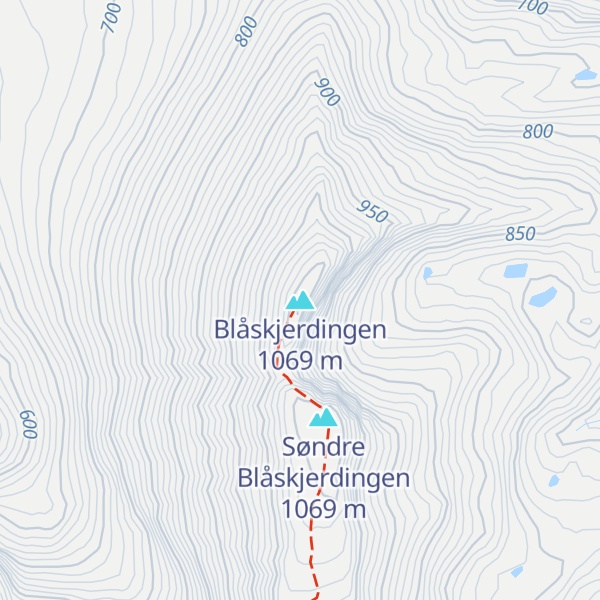 Map of Blåskjerdingen