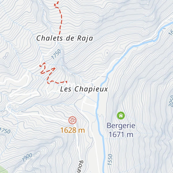 Map of Gîte Les Chambres du Soleil