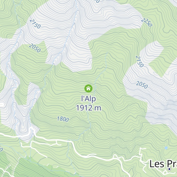 Map of l'Alp