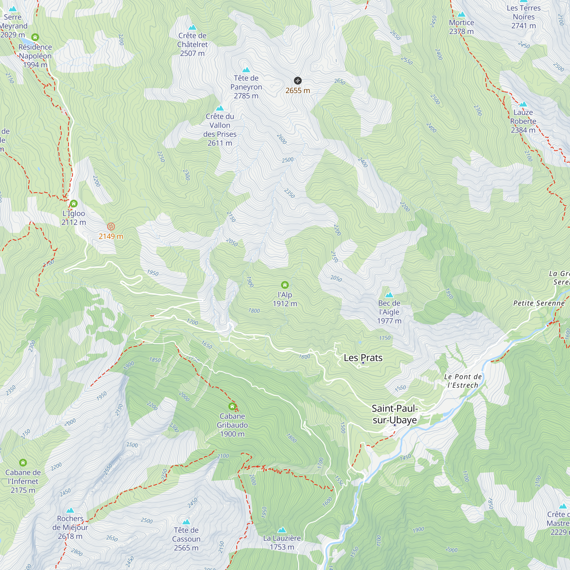 l'Alp map