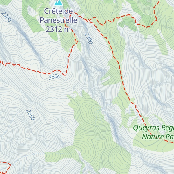 Map of Cornes de Chancel