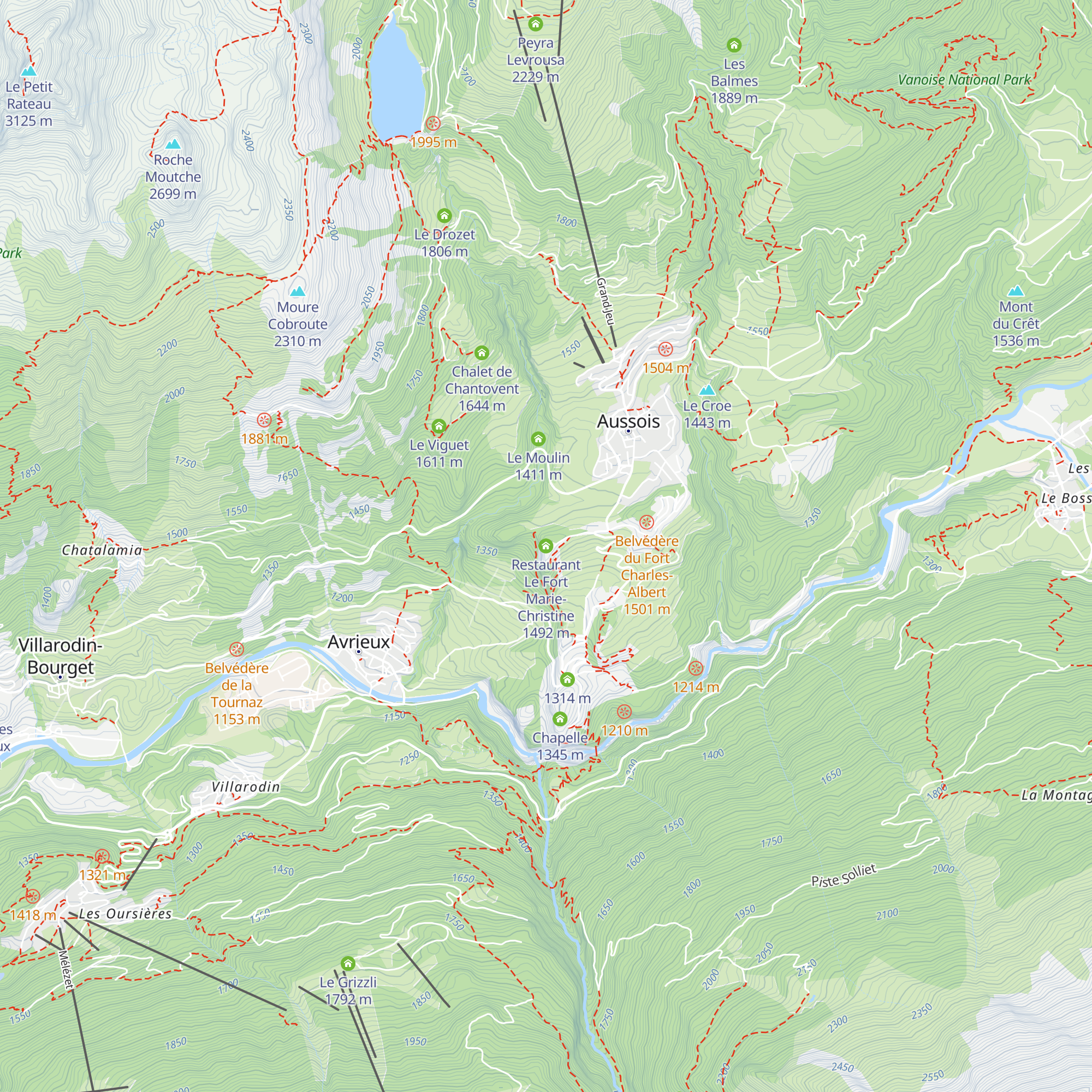 Restaurant Le Fort Marie-Christine map
