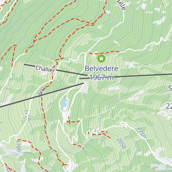 Map of Savoia Mountain Resort