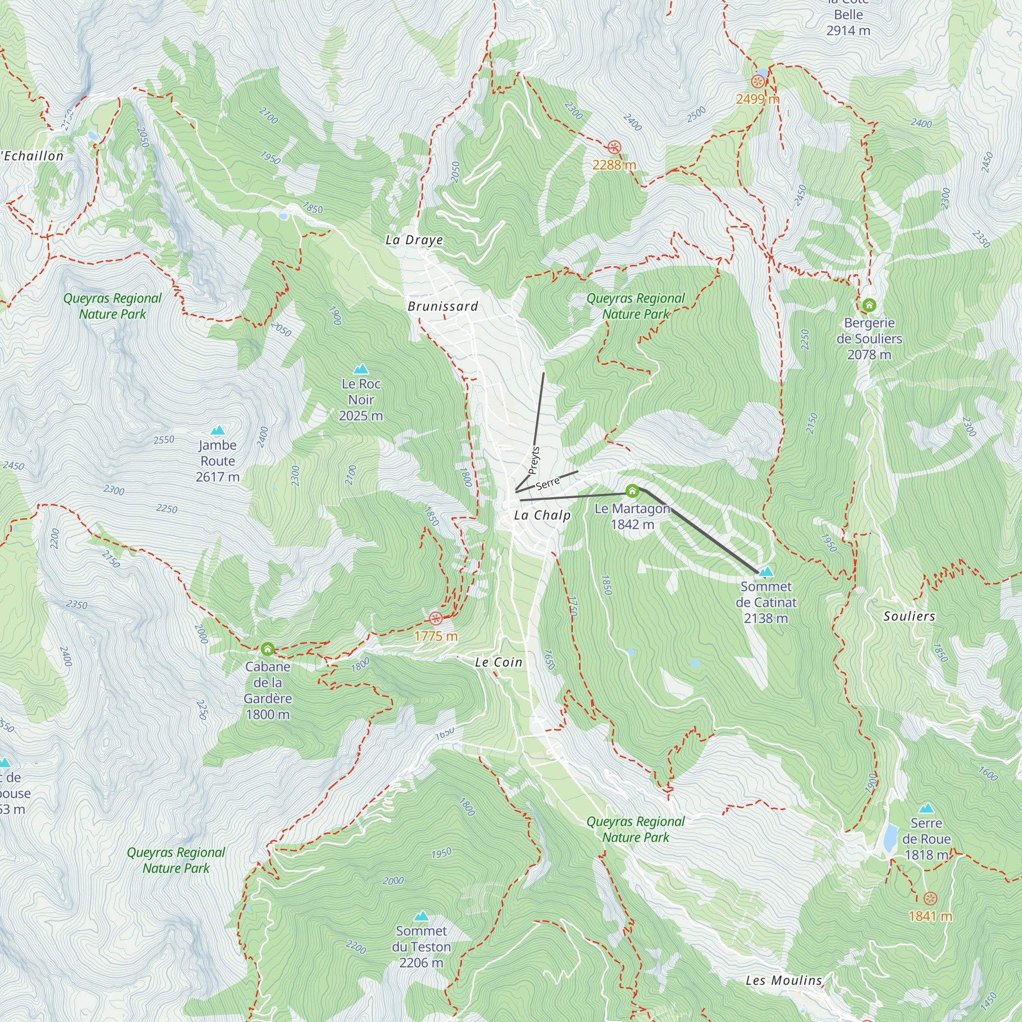 Restaurant Le Campagnol map