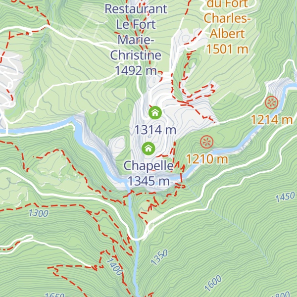 Map of Chapelle