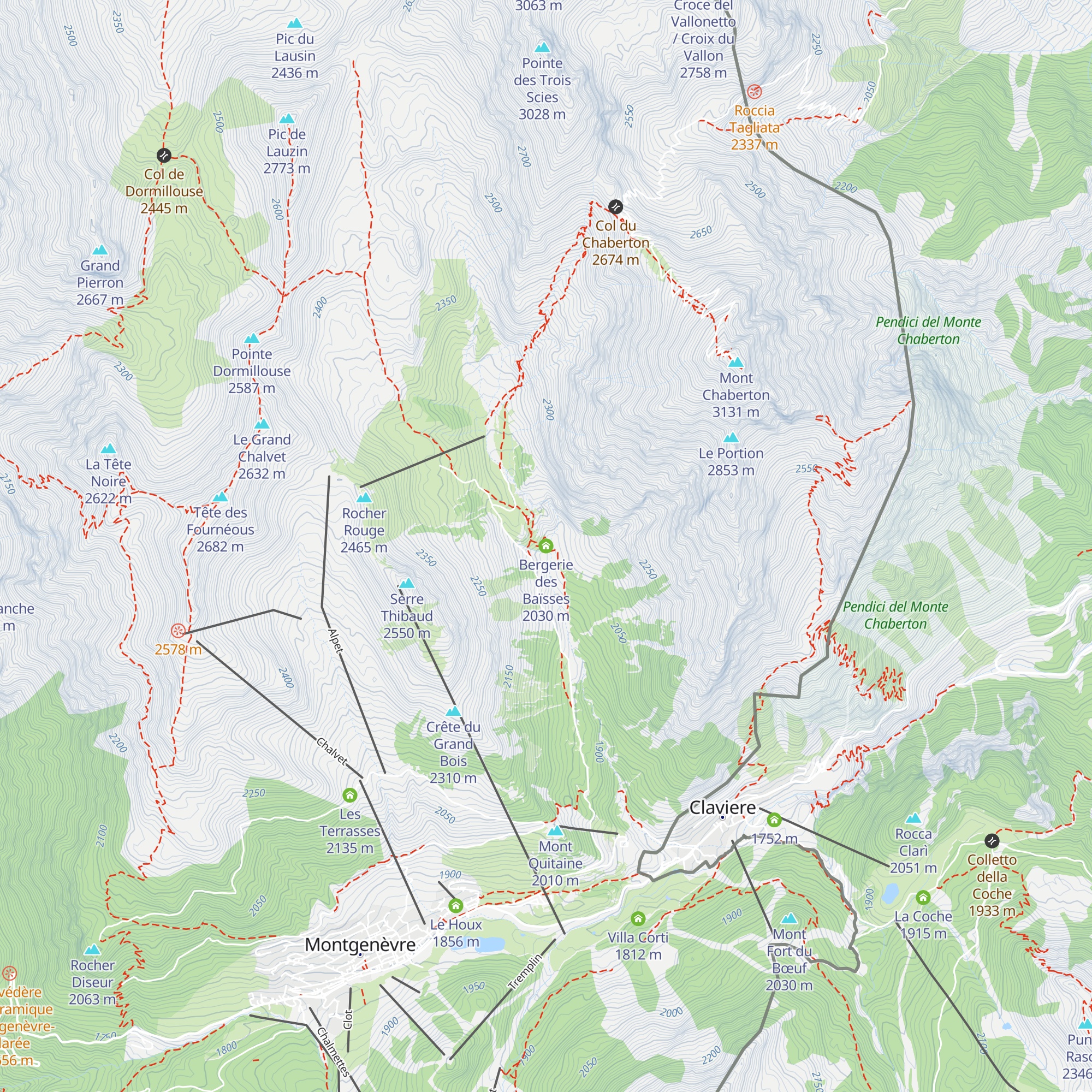 Bergerie des Baïsses map