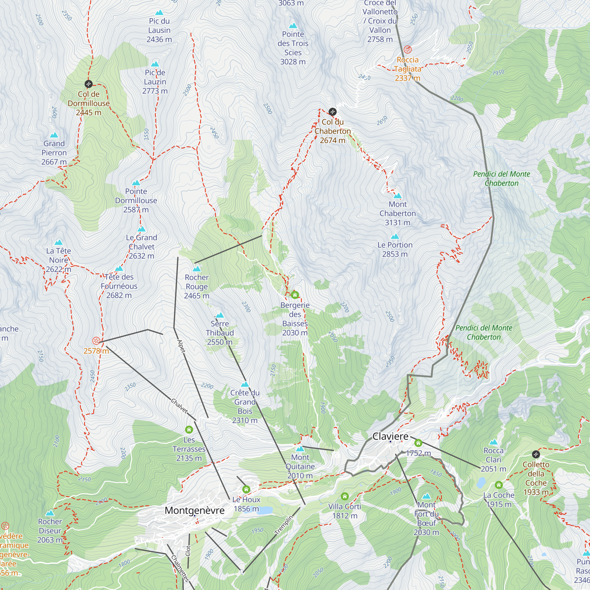 Bergerie des Baïsses map