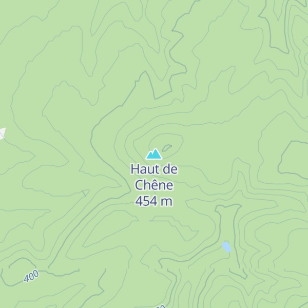 Map of Haut de Chêne