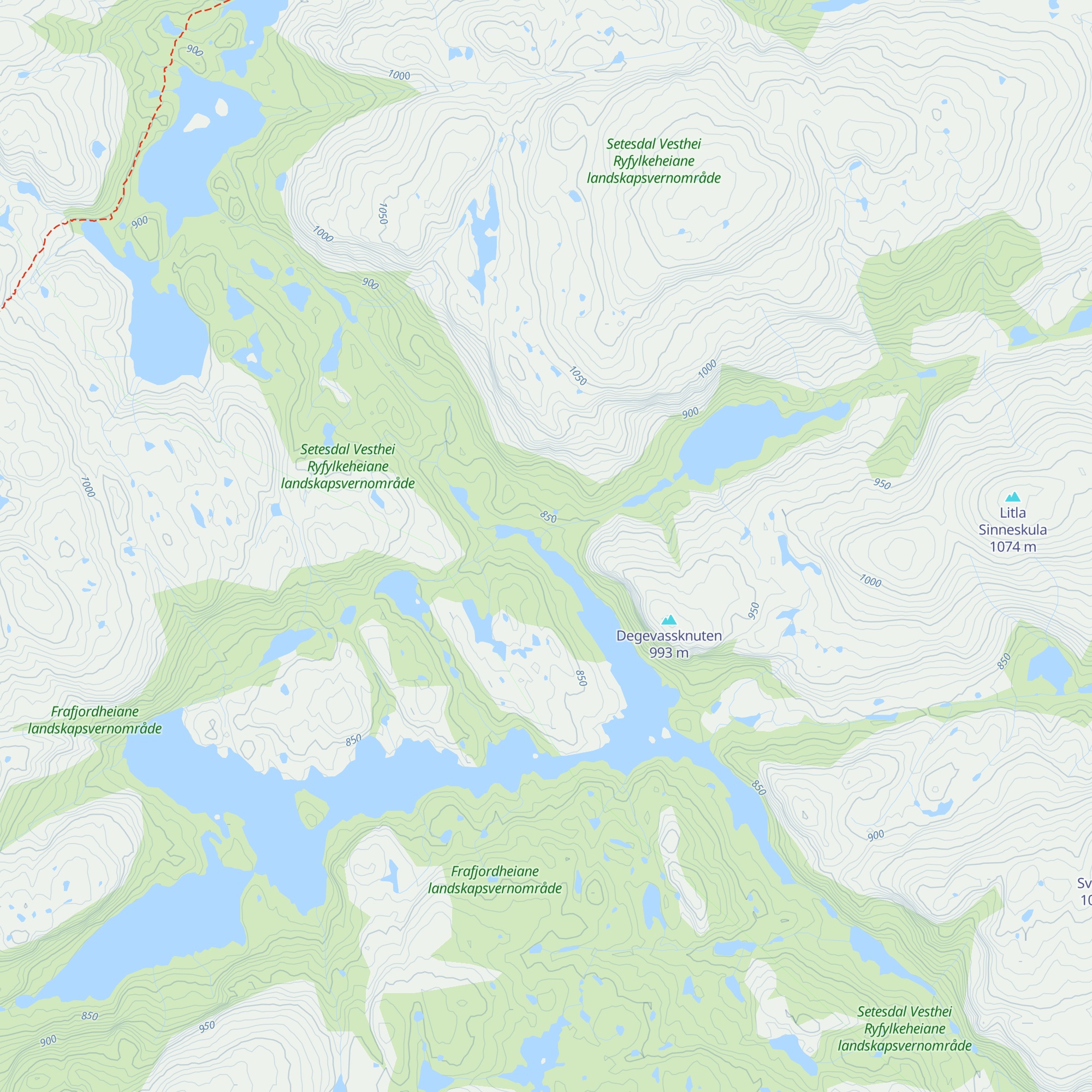 Degevassbu map