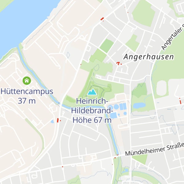 Map of Heinrich-Hildebrand-Höhe