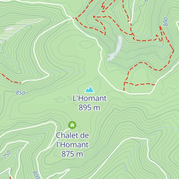 Map of L'Homant