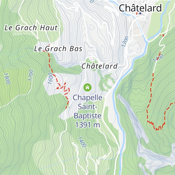 Map of Chapelle Saint-Baptiste