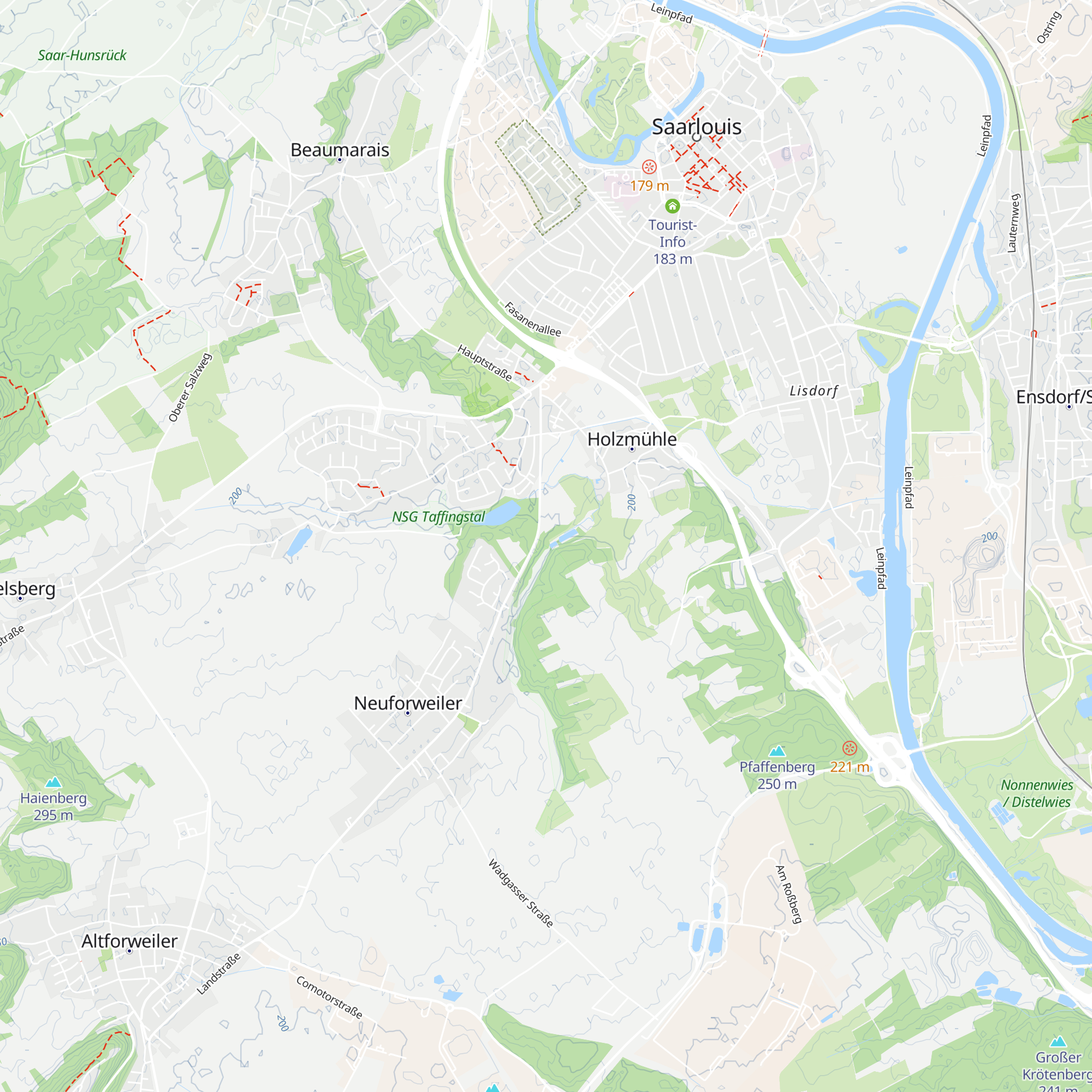 Fischerhütte map