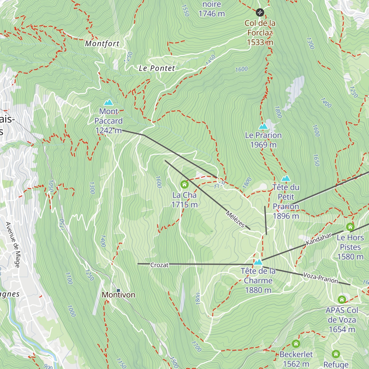 La Cha map
