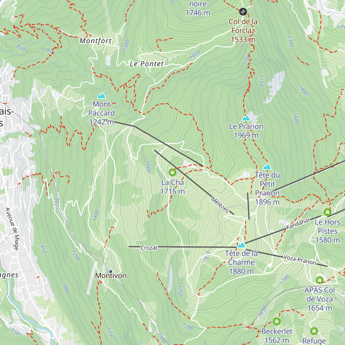 La Cha map