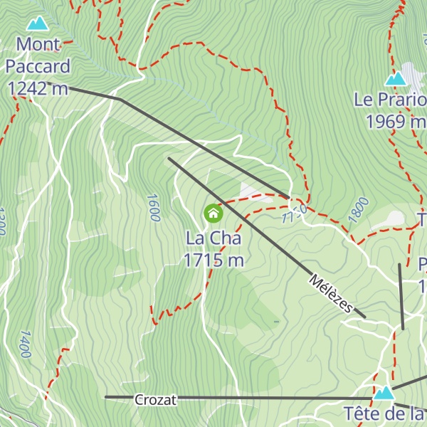 Map of La Cha