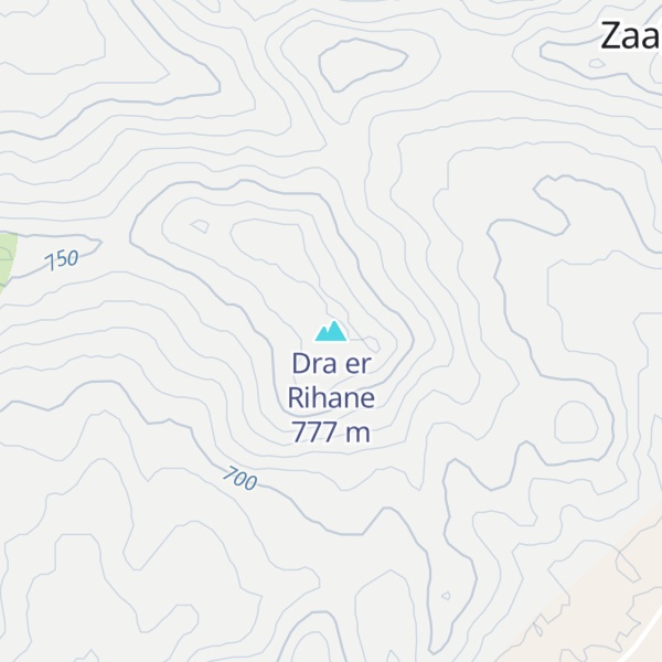 Map of Dra er Rihane