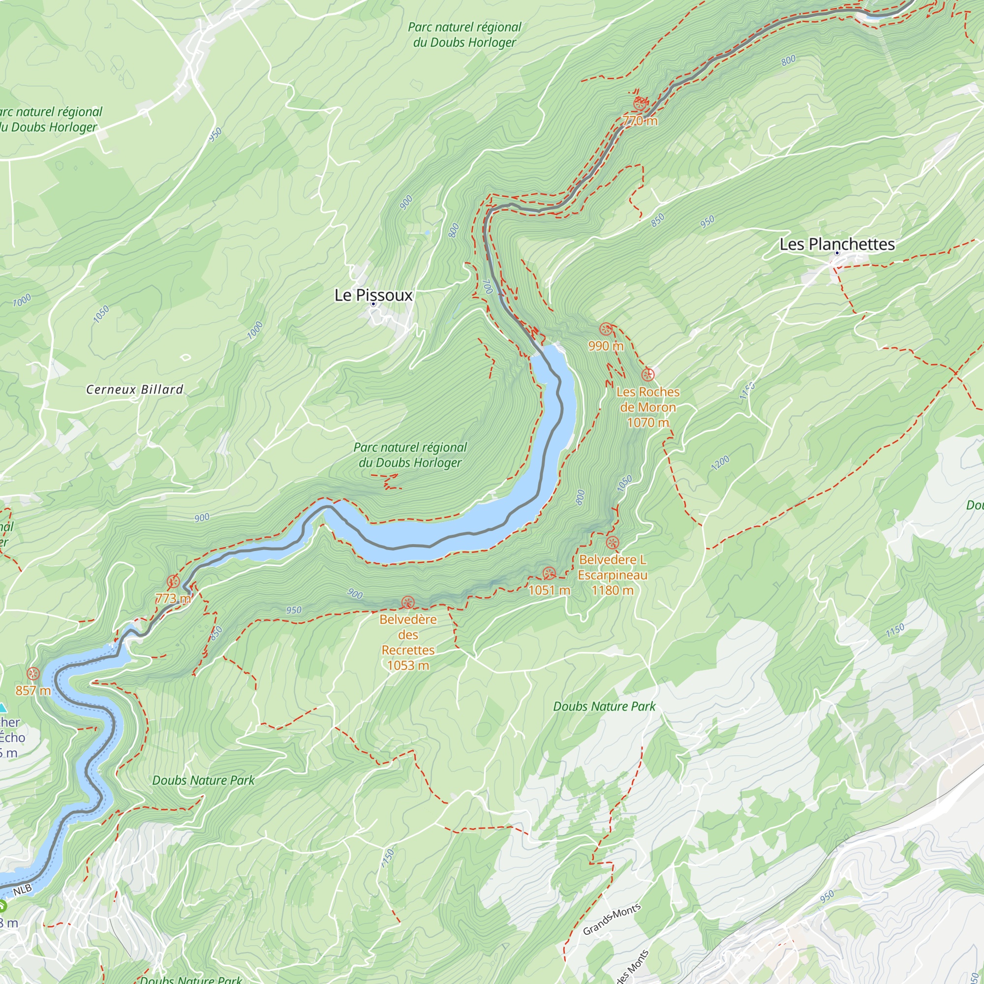 Cabane Robin des Bois map