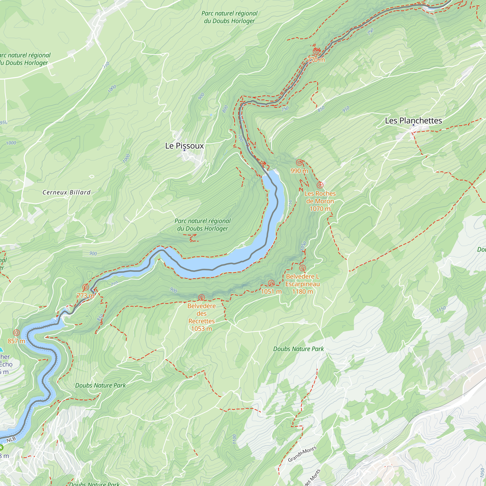 Cabane Robin des Bois map