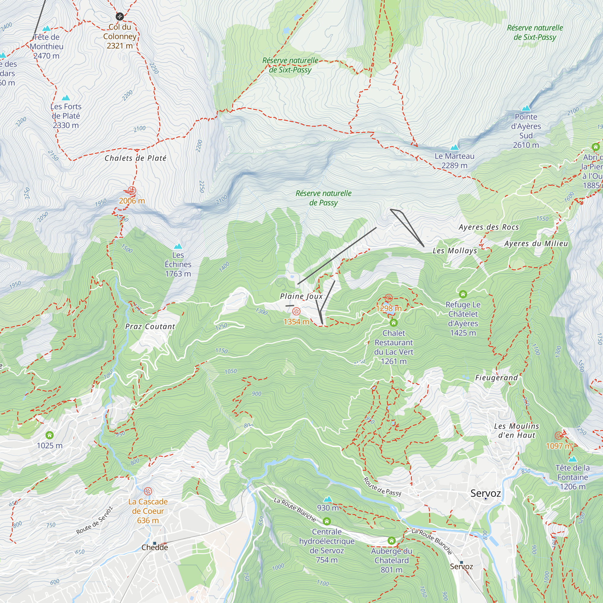 Lou Pachran map
