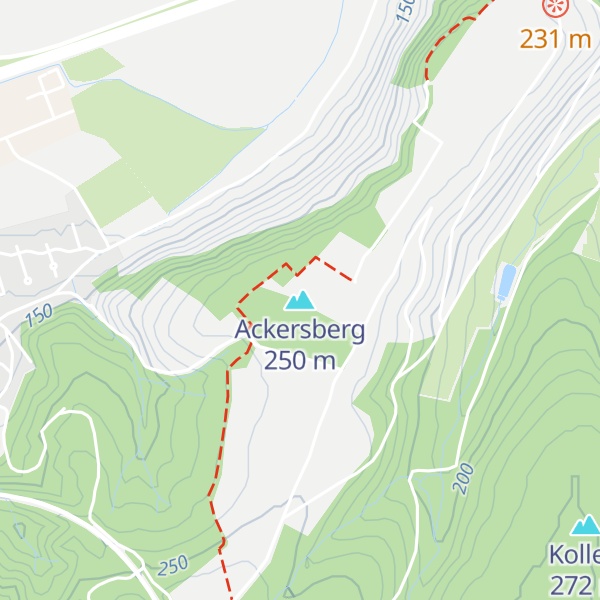 Map of Ackersberg