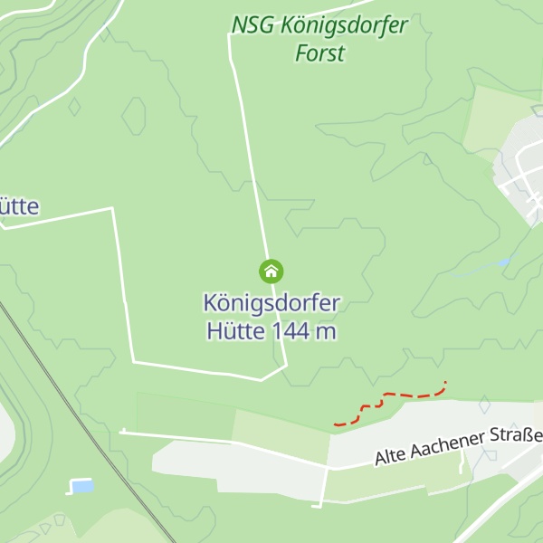 Map of Königsdorfer Hütte