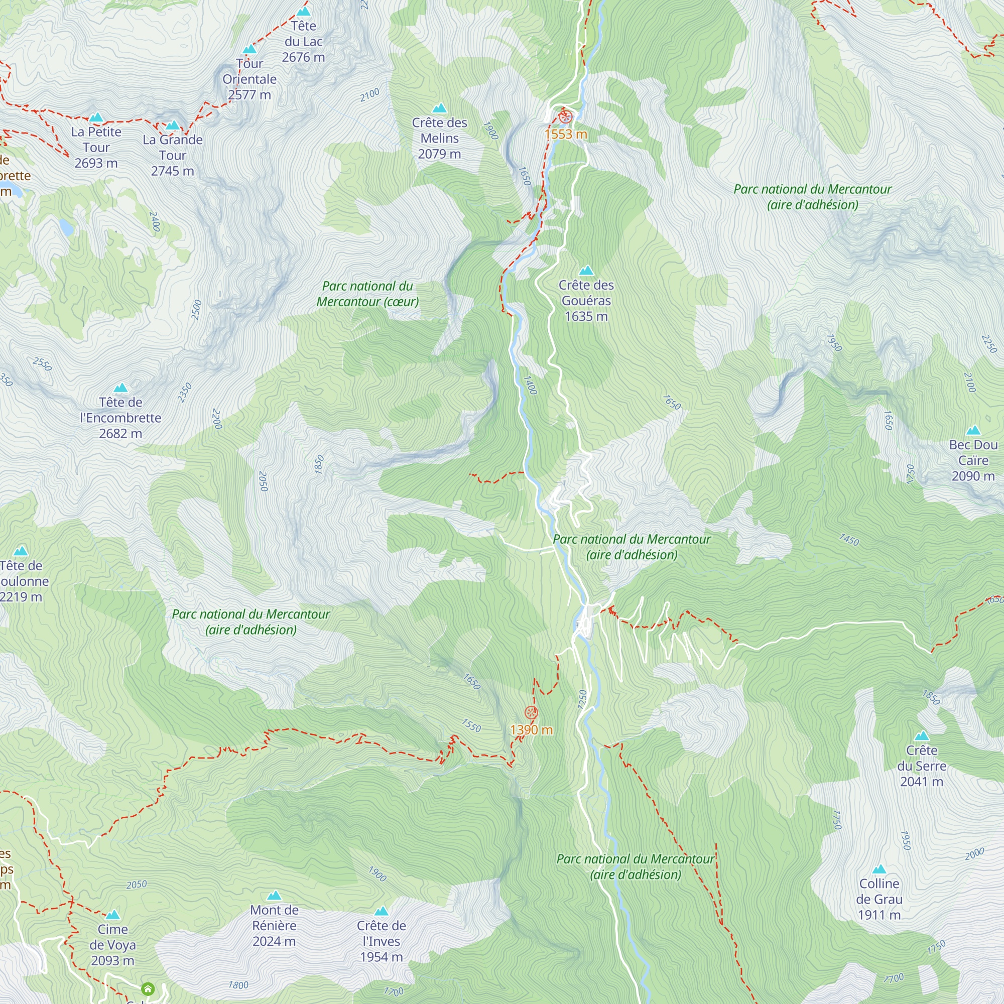 yourte map